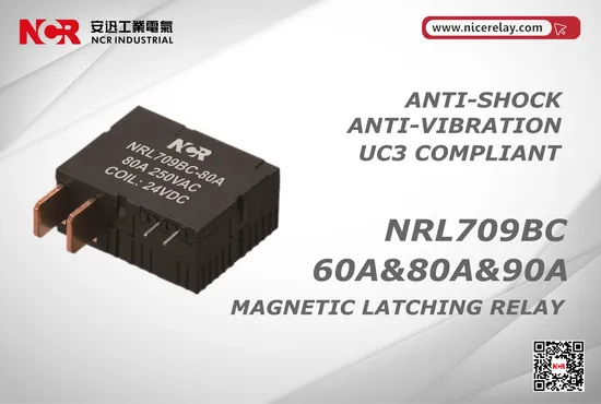 빠른 연결을 위한 효율적인 1상 90A 릴레이 Nrl709BHT